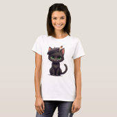 可愛いネコTシャツ Tシャツ (正面フル)