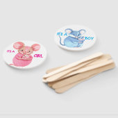 可愛いネズミで性別がハンドファンを明かす ハンドファン (組立なし)