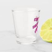 可愛いネズミを残して日陰 ショットグラス (左)