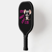 可愛いネズミを残して日陰 ピックルボールラケット (左)