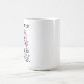 可愛いネディUnicorn Mug：シャイで愛らしい コーヒーマグカップ (中央)