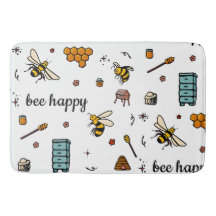 可愛いハチの言葉アートを楽しむ