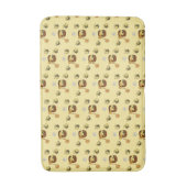 可愛いハチミツのハチのバスマット バスマット (正面縦)
