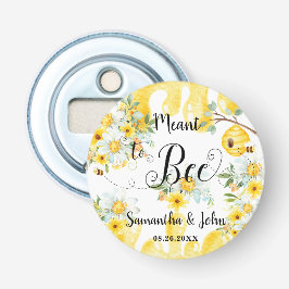 可愛いハチミツ黄色結婚いフローラ 栓抜き