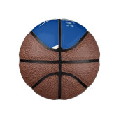 可愛いハッピーかわいいイルカ漫画 ミニバスケットボール (右)