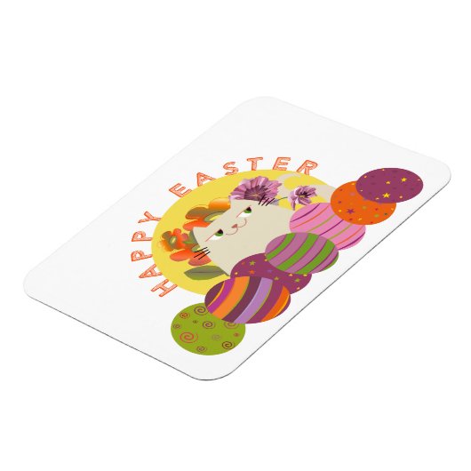 可愛いハッピーイースター磁石 マグネット (左側)