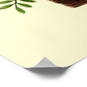 可愛いハッピーイースター ポスター (角)