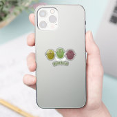 可愛いハッピーオリーブが漫画を歌う シール (スマートフォン)