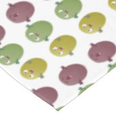 可愛いハッピーオリーブが漫画を歌う テーブルクロス (アングル)