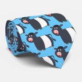 可愛いハッピーカートゥーンベルテッドギャロウェイカウタイ ネクタイ (ロール)