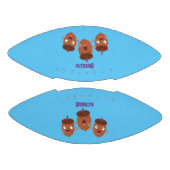 可愛いハッピーコーンが漫画を歌子供へう アメリカンフットボール (パネル)