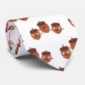 可愛いハッピーコーンが漫画を歌子供へう ネクタイ (ロール)