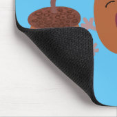 可愛いハッピーコーンが漫画を歌子供へう マウスパッド (コーナー)