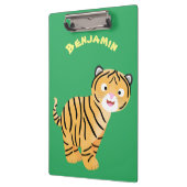 可愛いハッピータイガーの可愛い漫画 クリップボード (左)