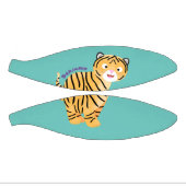 可愛いハッピータイガーの可愛い漫画 ミニバスケットボール (パネル)