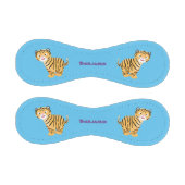 可愛いハッピータイガーの可愛い漫画 野球ボール (パネル)