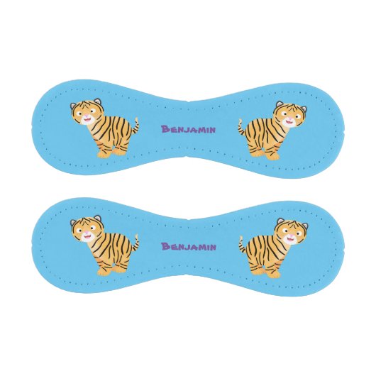 可愛いハッピータイガーの可愛い漫画 野球ボール (パネル)