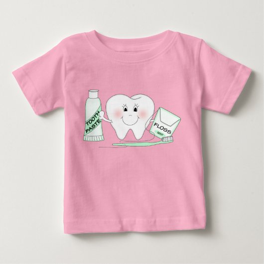 可愛いハッピートースTシャツ ベビーTシャツ (正面)