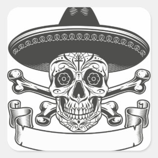 可愛いハッピーハローウィン止め スクエアシール