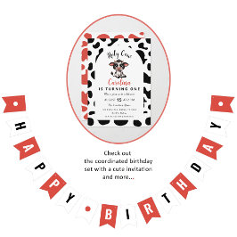 可愛いハッピーバースデーのバンティングバナー バンティングフラッグ