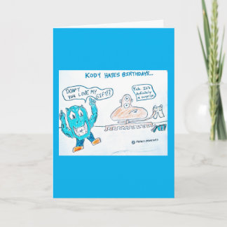 可愛いハッピーバースデー カード