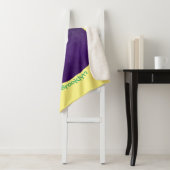 可愛いハッピーパープルイチジクのフルーツマンガ シェルパブランケット (インサイチュ)