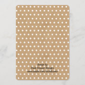 可愛いハッピーマザーズの願い犬の写真 シーズンカード (裏面)