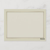 可愛いハニーベアーテディポストカード ポストカード (裏面)