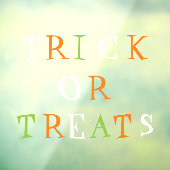 可愛いハロウィンおもしろいの装飾を扱うトリック ウィンドウサイン (シート3)