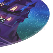 可愛いハロウィンお洒落ヴァンパイア カッティングボード (角)