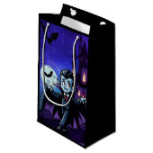 可愛いハロウィンお洒落ヴァンパイア スモールペーパーバッグ (正面アングル)