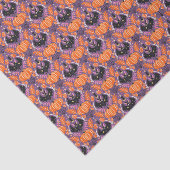 可愛いハロウィンこうもりとカボチャの切り離し 薄葉紙 (詳細)