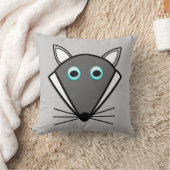 可愛いハロウィンウルフ枕 クッション (ブランケット)