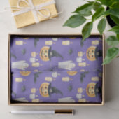 可愛いハロウィンジャックOランタンパンプキンキャンドル 薄葉紙 (ギフト)