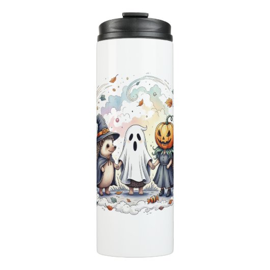 可愛いハロウィンヘッジホッグスコスチューム タンブラー (正面)