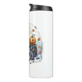 可愛いハロウィンヘッジホッグスコスチューム タンブラー (回転右)