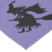 可愛いハロウィン不気味のアイコン紫のテーブルクロス テーブルクロス (アングル)