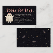 可愛いハロウィン不気味幽霊 エンクロージャーカード (正面/裏面)