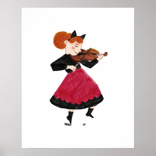 可愛いハロウィーンの子供のコスチュームのトリックとトリートパレード ポスター (正面)