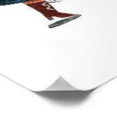 可愛いハロウィーンの子供のコスチュームのトリックとトリートパレード ポスター (角)