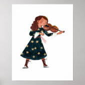 可愛いハロウィーンの子供のコスチュームのトリックとトリートパレード ポスター (正面)