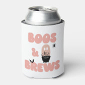 可愛いハロウィーンを楽しめるブーイング 缶クーラー (缶正面)