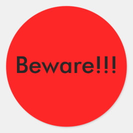 可愛いハロウィーンオレンジ不気味ブラックに注意 ラウンドシール