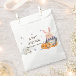 可愛いハロウィーンカルドロンベビーがシャワーを醸造 フェイバーバッグ