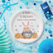 可愛いハロウィーンカルドロンベビーがシャワーを醸造 ペーパープレート (パーティー)