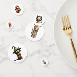 可愛いハロウィーンキャラクター紙吹雪- Sweet & Happy コンフェッティ