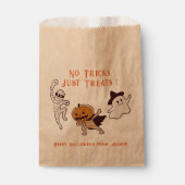 可愛いハロウィーントリックお世話になっております フェイバーバッグ (正面)