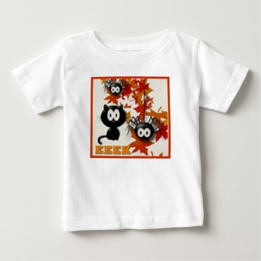 可愛いハロウィーン幼児ティー ベビーTシャツ (正面)