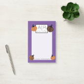 可愛いハロウィーン幾何学的かぼちゃの紙吹雪 ポストイット (オフィス)