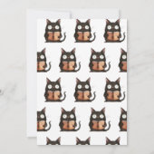 可愛いハロウィーン次章40th大人誕生日 招待状 (裏面)